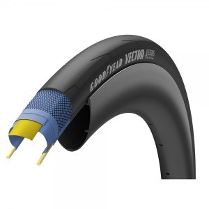 Cubierta Good Year Semi-tubo Vector4